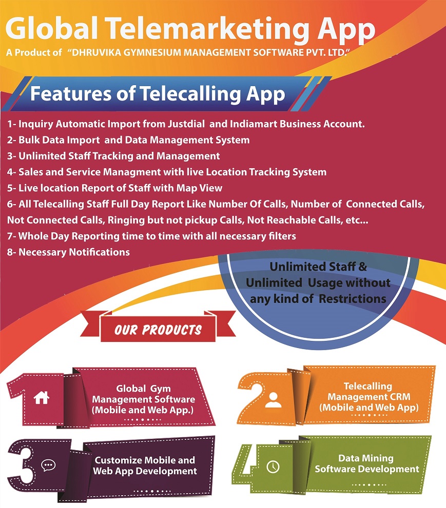 gym software telecalling app